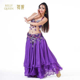 Dancewear Polyester Belly Dance Costumes For Women More Colors